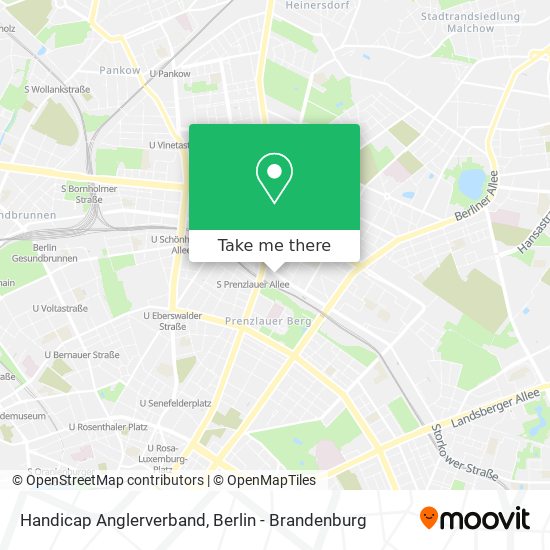 Handicap Anglerverband map