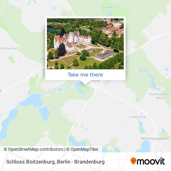 Schloss Boitzenburg map