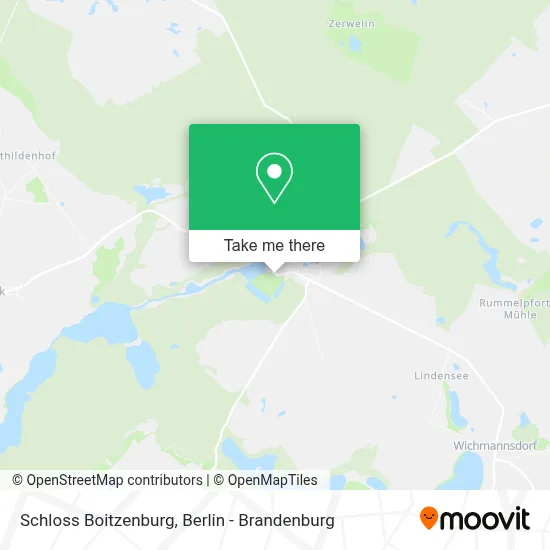 Schloss Boitzenburg map