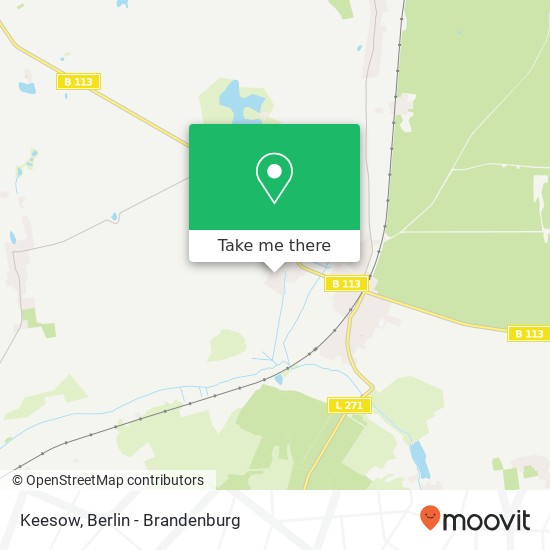 Keesow map