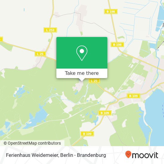 Карта Ferienhaus Weidemeier