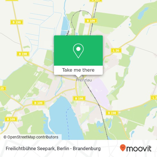 Карта Freilichtbühne Seepark