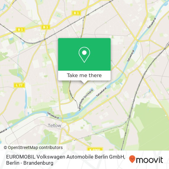 EUROMOBIL Volkswagen Automobile Berlin GmbH, Goerzallee 251 map