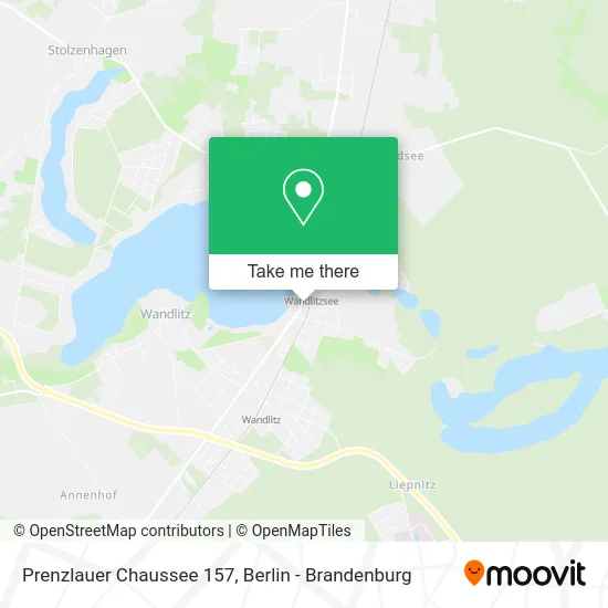 Prenzlauer Chaussee 157 map