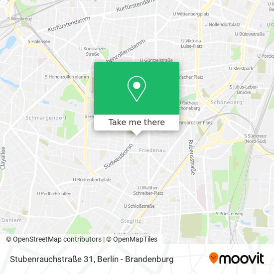 Stubenrauchstraße 31 map