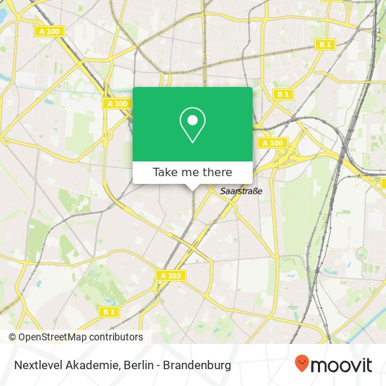 Nextlevel Akademie, Bundesallee 86 map