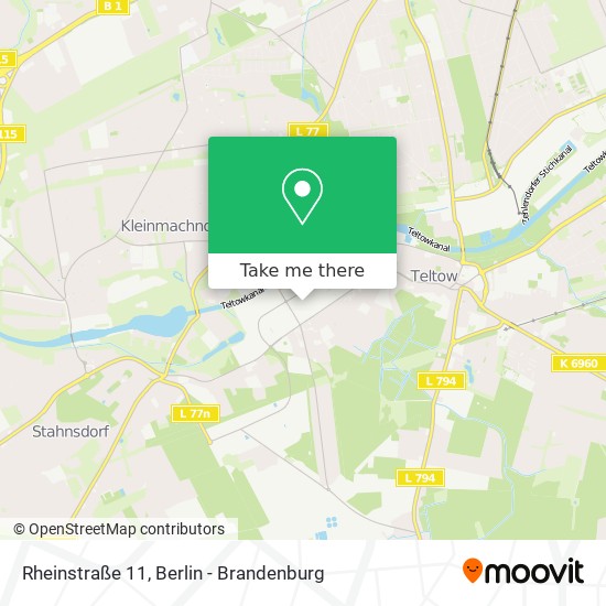 Rheinstraße 11 map