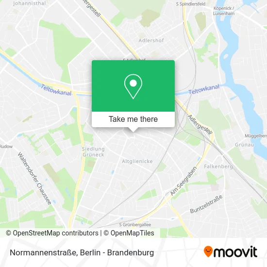 Normannenstraße map