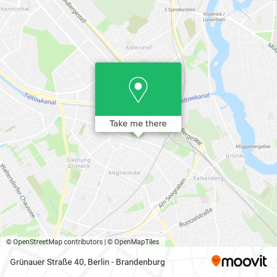 Grünauer Straße 40 map