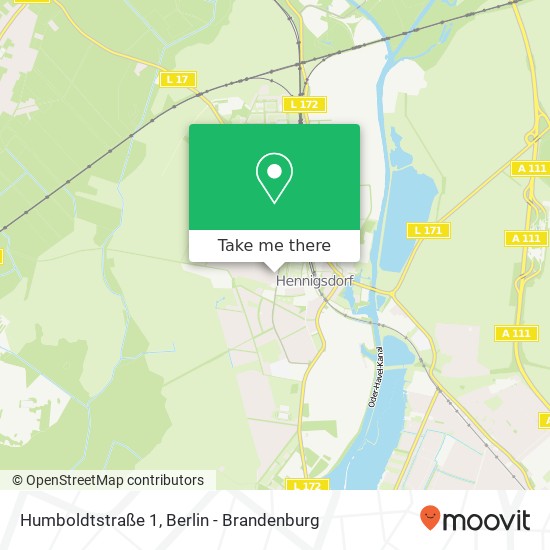 Humboldtstraße 1, 16761 Hennigsdorf map