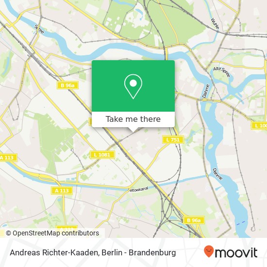 Карта Andreas Richter-Kaaden, Dörpfeldstraße