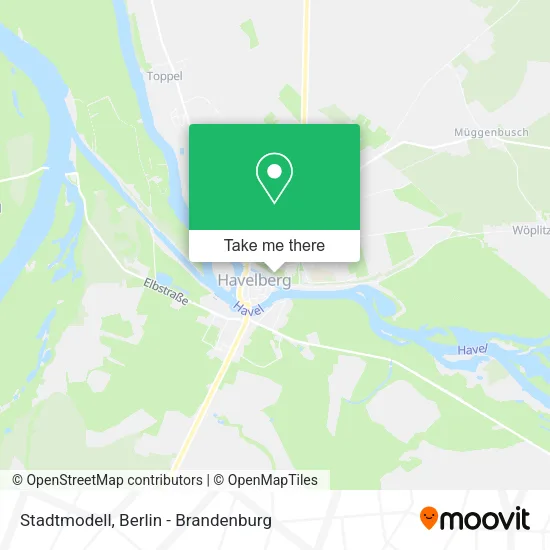 Карта Stadtmodell