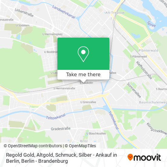 Regold Gold, Altgold, Schmuck, Silber - Ankauf in Berlin map