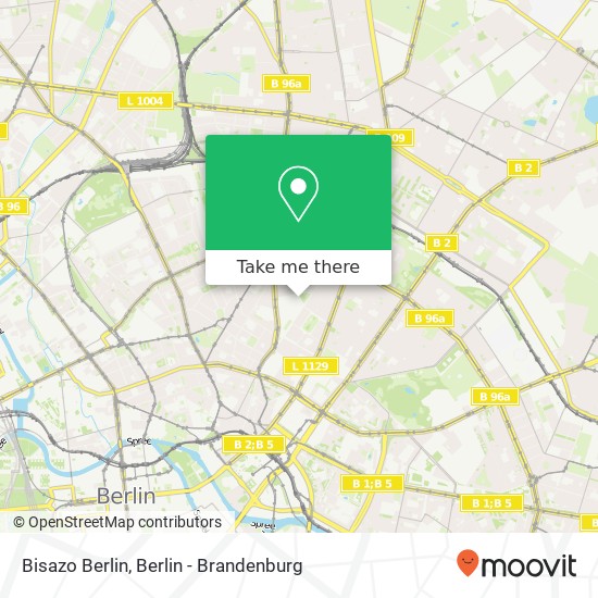 Карта Bisazo Berlin, Knaackstraße 45