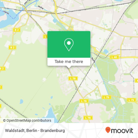 Карта Waldstadt