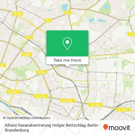 Карта Allianz Generalvertretung Holger Rettschlag, Karl-Lade-Straße 38