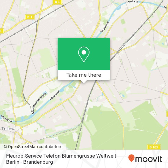 Fleurop-Service-Telefon Blumengrüsse Weltweit, Lindenstraße map