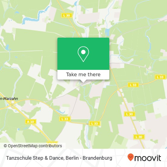 Tanzschule Step & Dance map