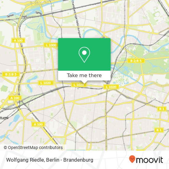 Карта Wolfgang Riedle, Kantstraße 28