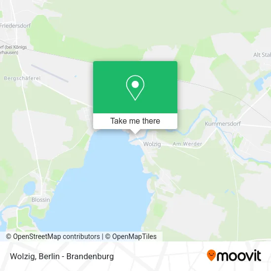 Карта Wolzig