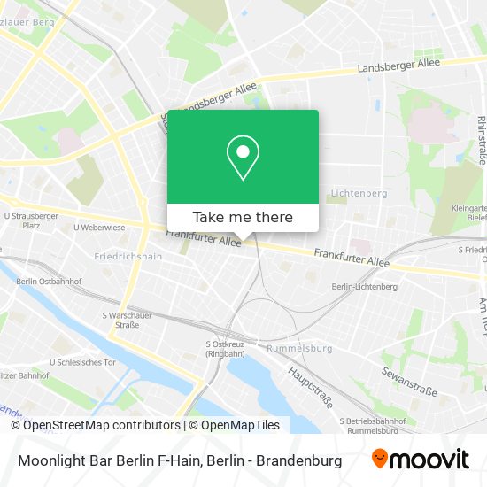Moonlight Bar Berlin F-Hain map