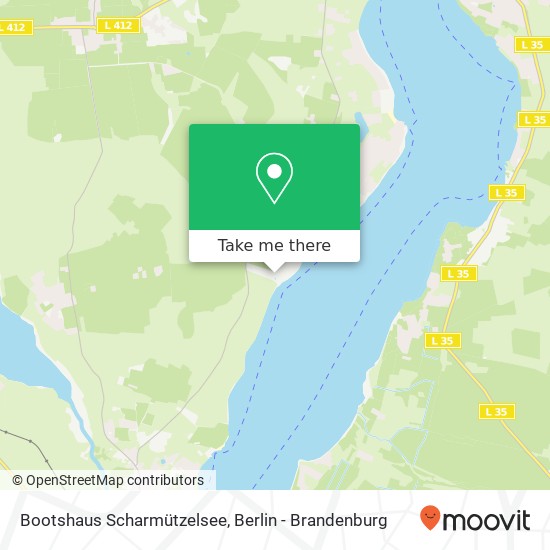 Bootshaus Scharmützelsee, Parkallee 1 map