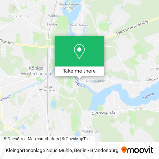 Kleingartenanlage Neue Mühle map