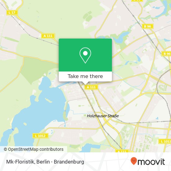 Карта Mk-Floristik, Gorkistraße