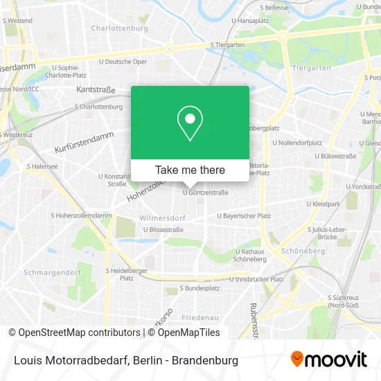 Louis Motorradbedarf map