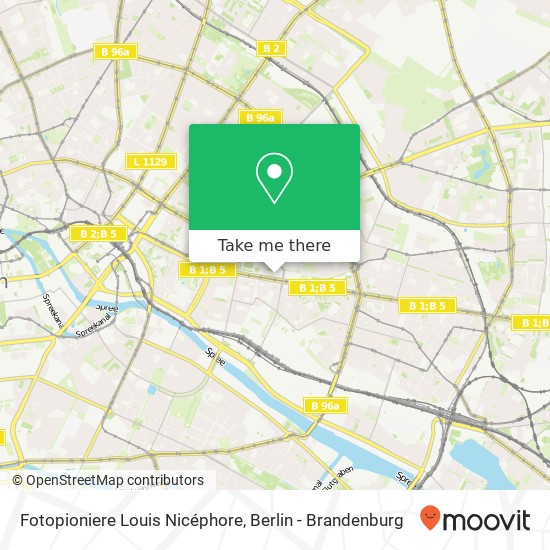 Fotopioniere Louis Nicéphore, Karl-Marx-Allee 87 map