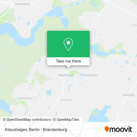 Карта Klaushagen