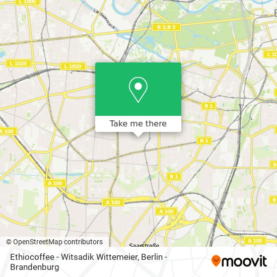 Карта Ethiocoffee - Witsadik Wittemeier
