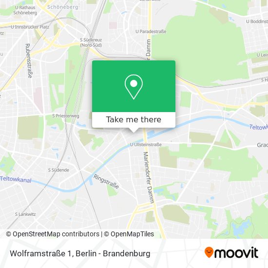 Wolframstraße 1 map