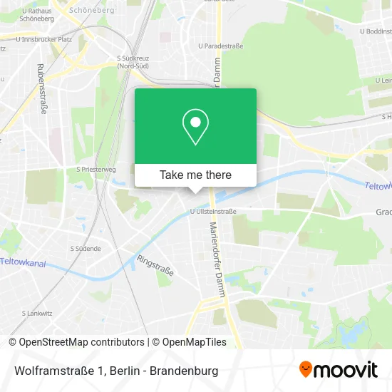 Карта Wolframstraße 1