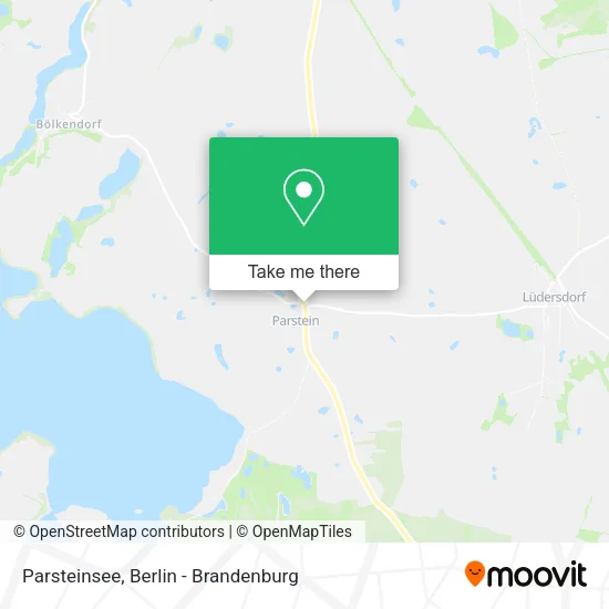 Parsteinsee map