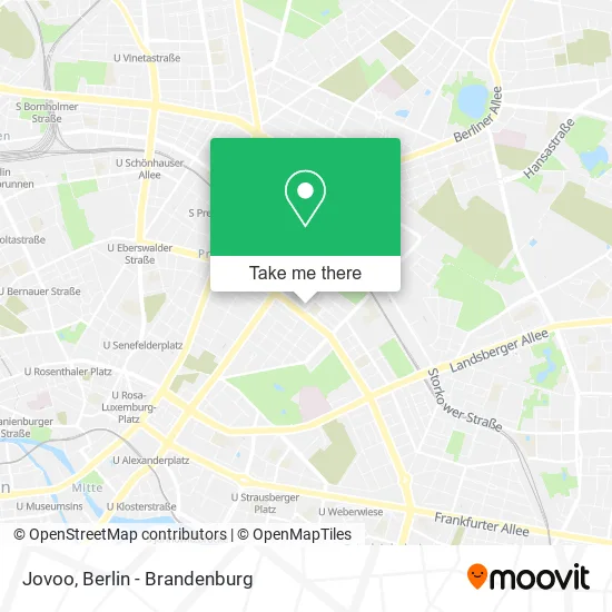 Карта Jovoo