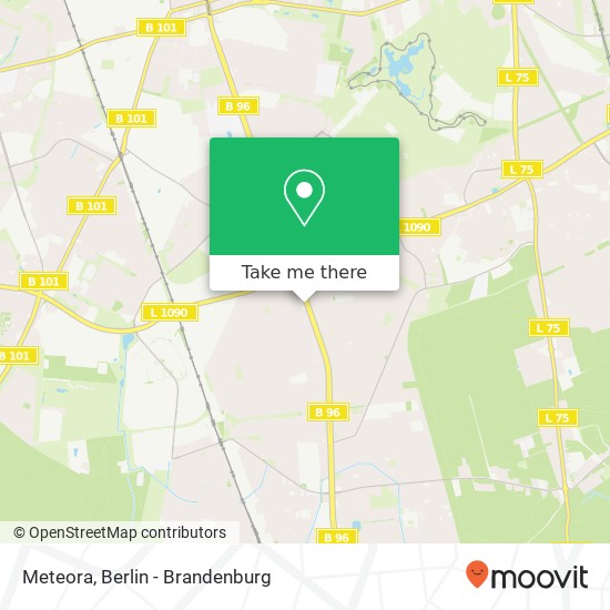 Карта Meteora, Lichtenrader Damm 26