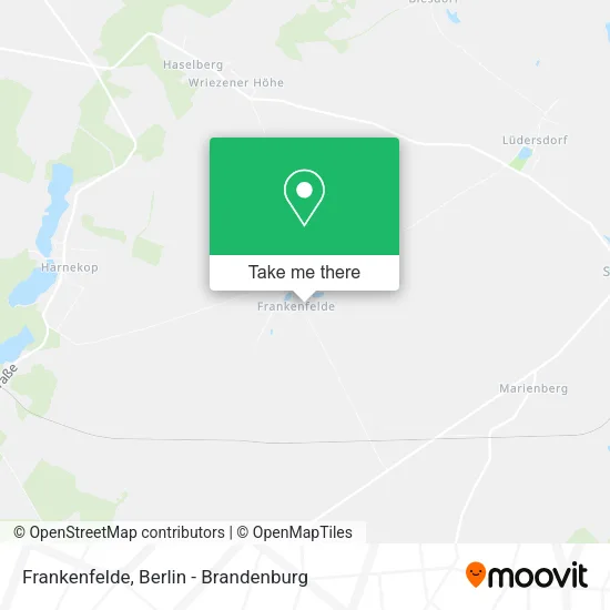Карта Frankenfelde