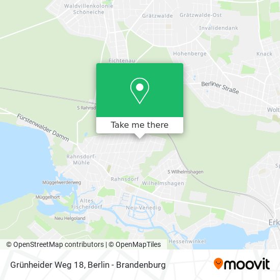 Grünheider Weg 18 map