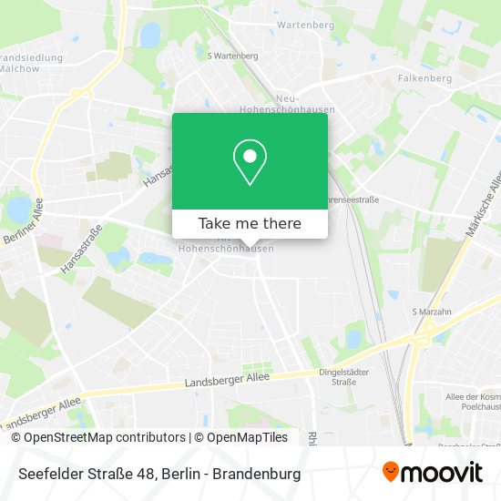 Карта Seefelder Straße 48