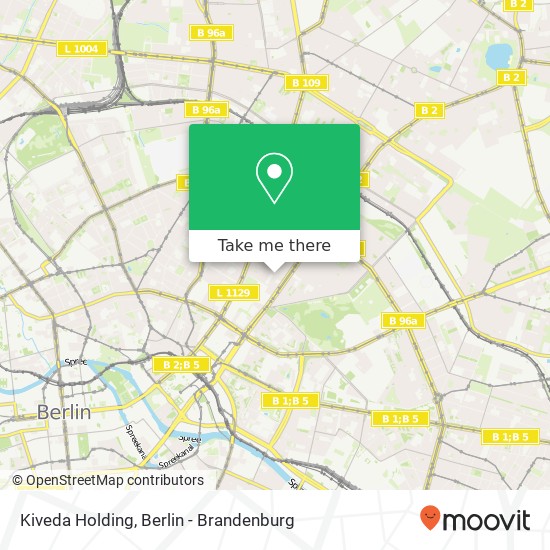 Kiveda Holding, Immanuelkirchstraße 14A map