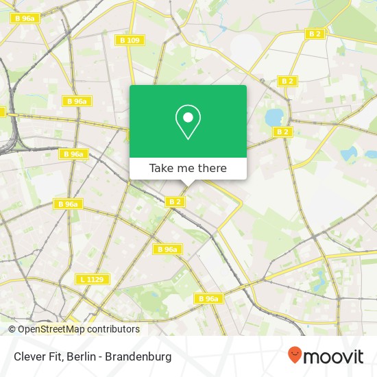 Clever Fit, Greifswalder Straße 90 map