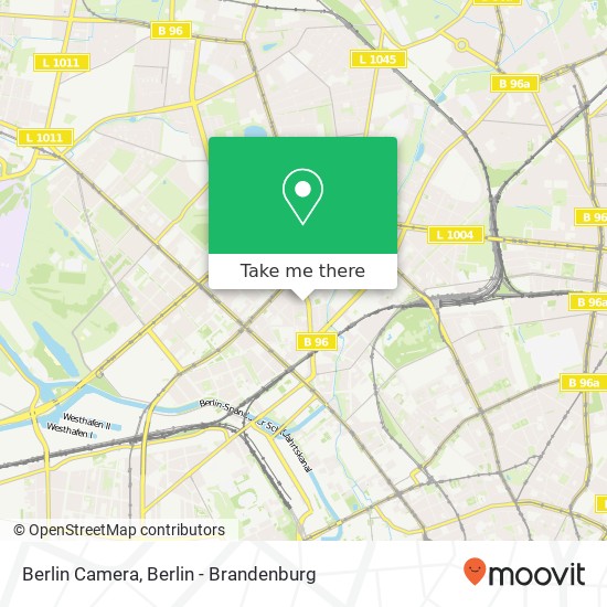 Berlin Camera map