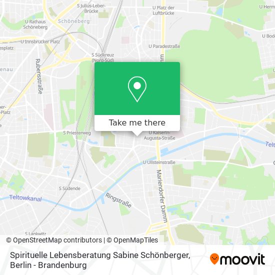Spirituelle Lebensberatung Sabine Schönberger map
