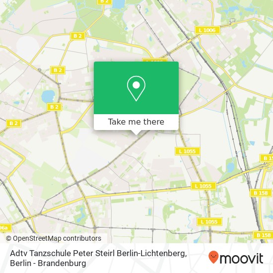 Adtv Tanzschule Peter Steirl Berlin-Lichtenberg map