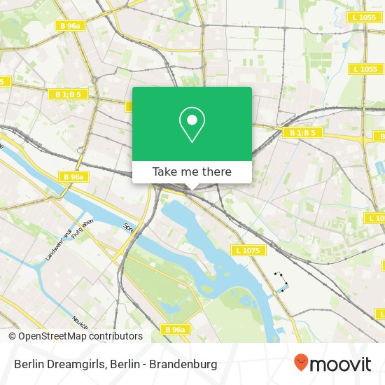 Berlin Dreamgirls map