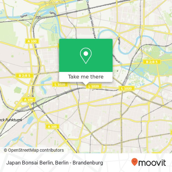 Japan Bonsai Berlin, Kantstraße 124B map