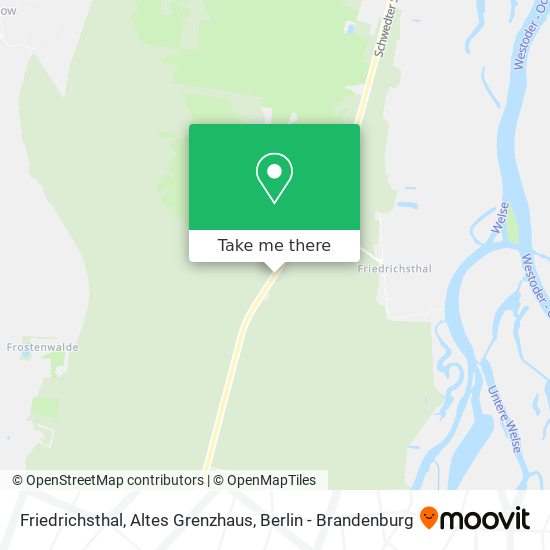 Карта Friedrichsthal, Altes Grenzhaus