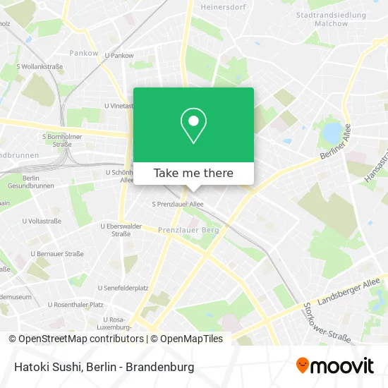 Карта Hatoki Sushi