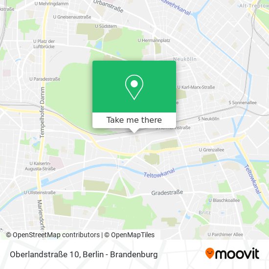 Oberlandstraße 10 map